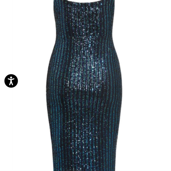 City Chic Sexy Sequin Dress - Picture 5 of 8